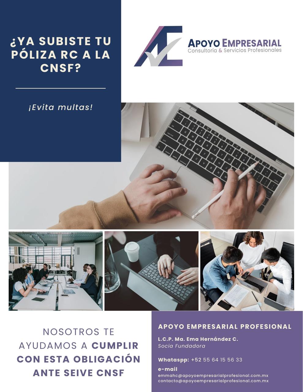 Renovacion de poliza de responsabilidad civil ante CNSF